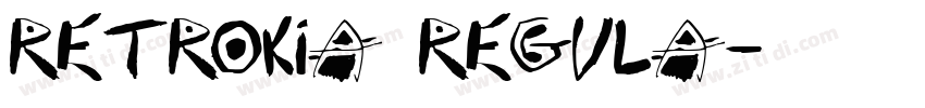 Retrokia Regula字体转换